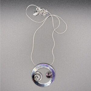 Howard’s Silver / Purple Pendant